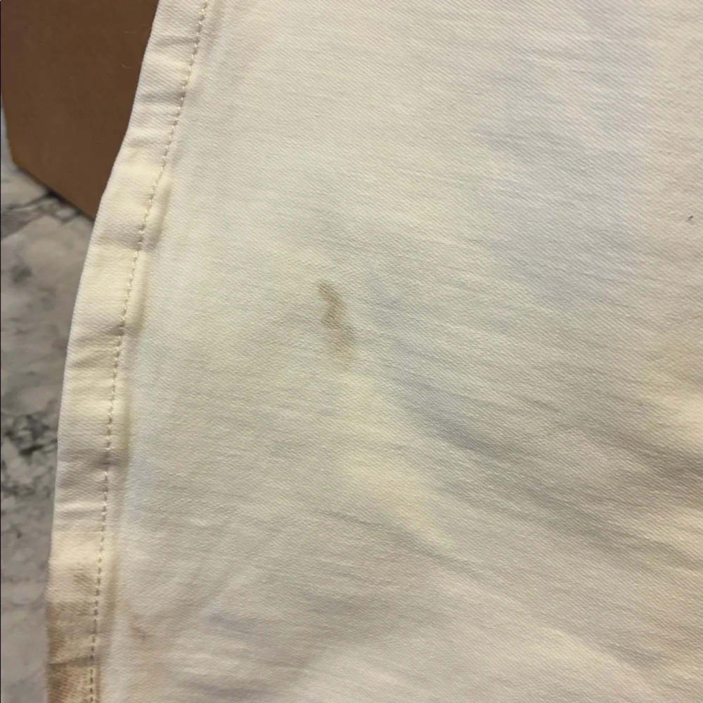 Free People womens White/ivory Flared jeans Pants w29 L 33 - Picture 9 of 9